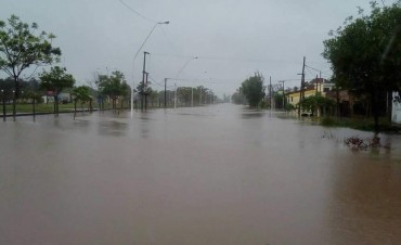 La lluvia de ésta madrugada complicó nuevamente la situación de los habitantes de Sáenz Peña