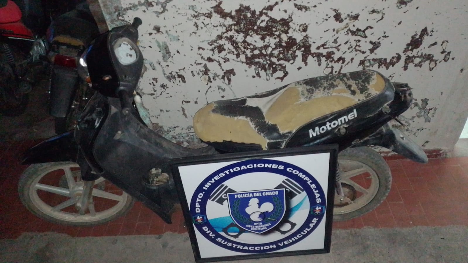 Puerto Vilelas: Recuperaron una moto que tenía pedido de secuestro desde 2.013