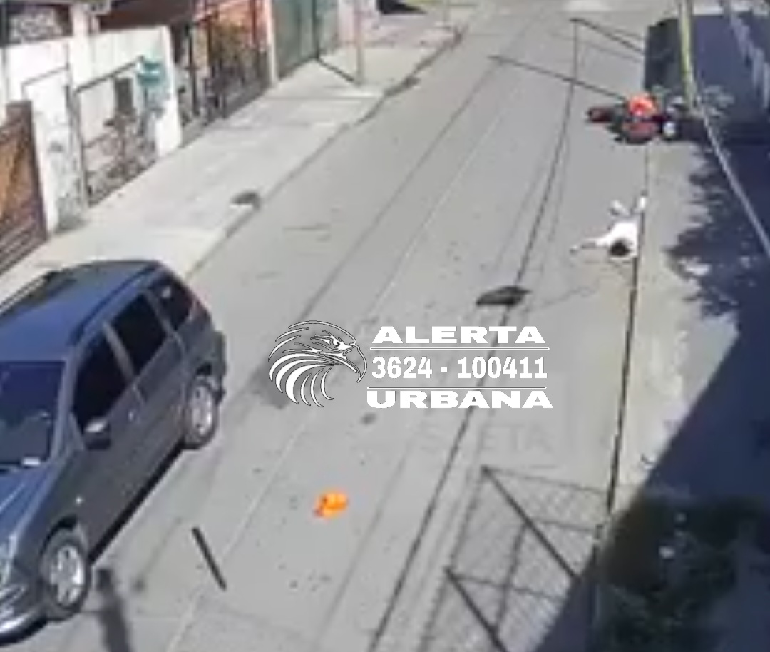 Video: Se mató en moto robada