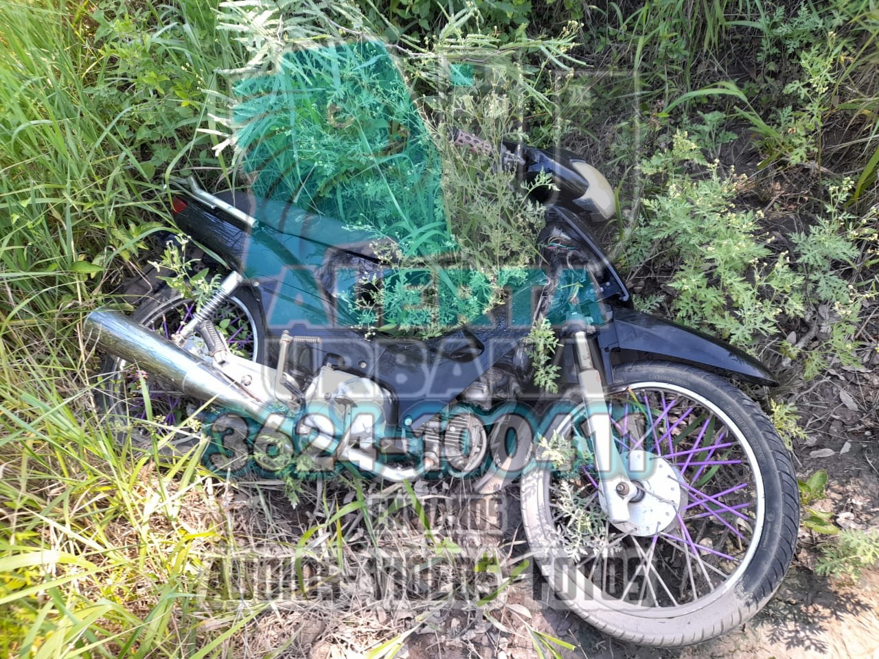 Villa Río Bemejito: recuperan una motocicleta sustraída en Diciembre del año pasado