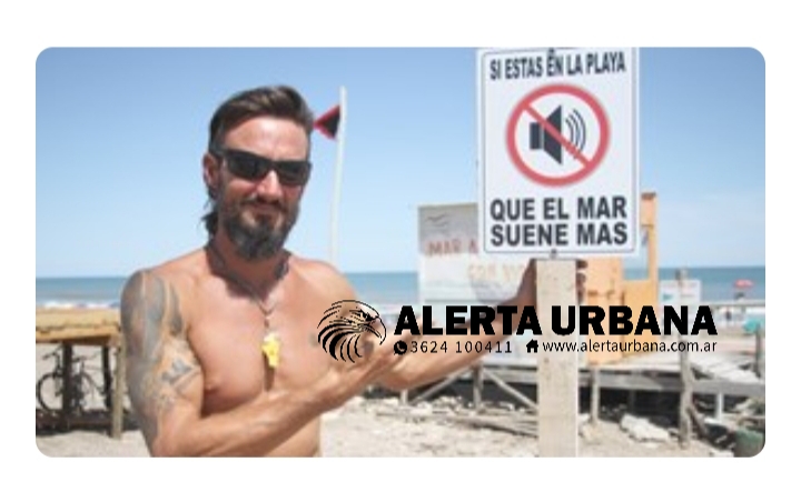 Ruidos molestos: En una playa de Claromecó ofrecen una zona libre de parlantes