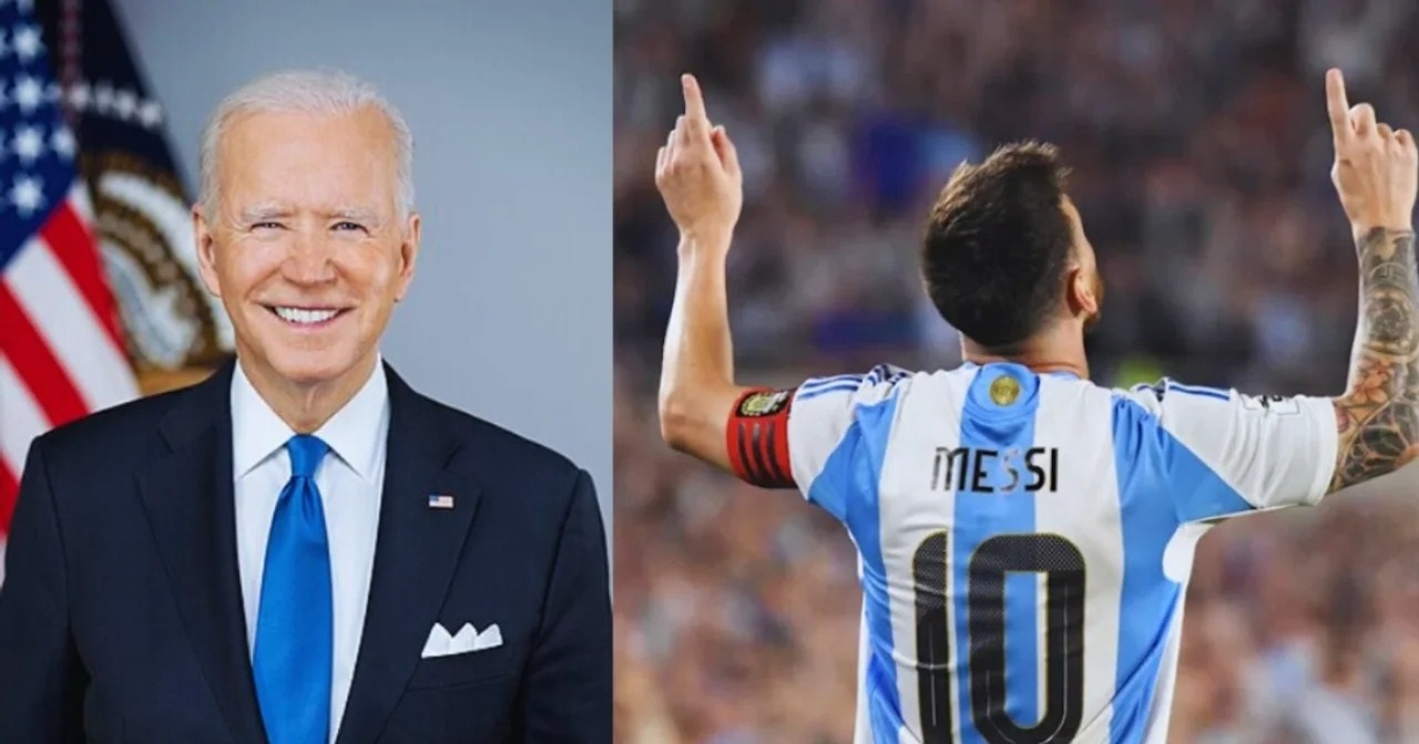 Biden entregará una importante distinción a Lionel Messi