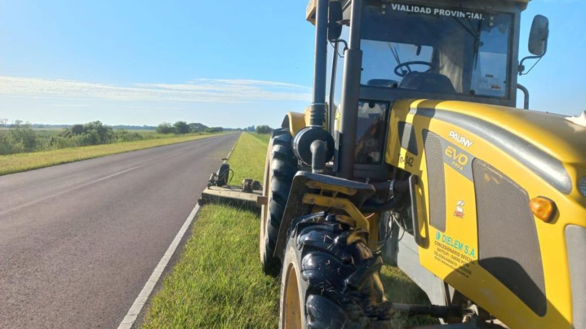 El gobierno del Chaco trabaja en el mejoramiento de rutas provinciales