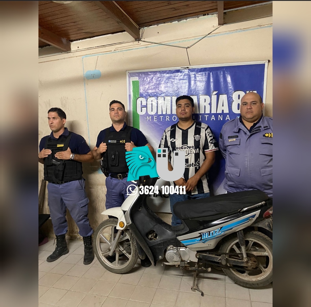 Robo a empleada municipal: La policía del Chaco recuperó su motocicleta 