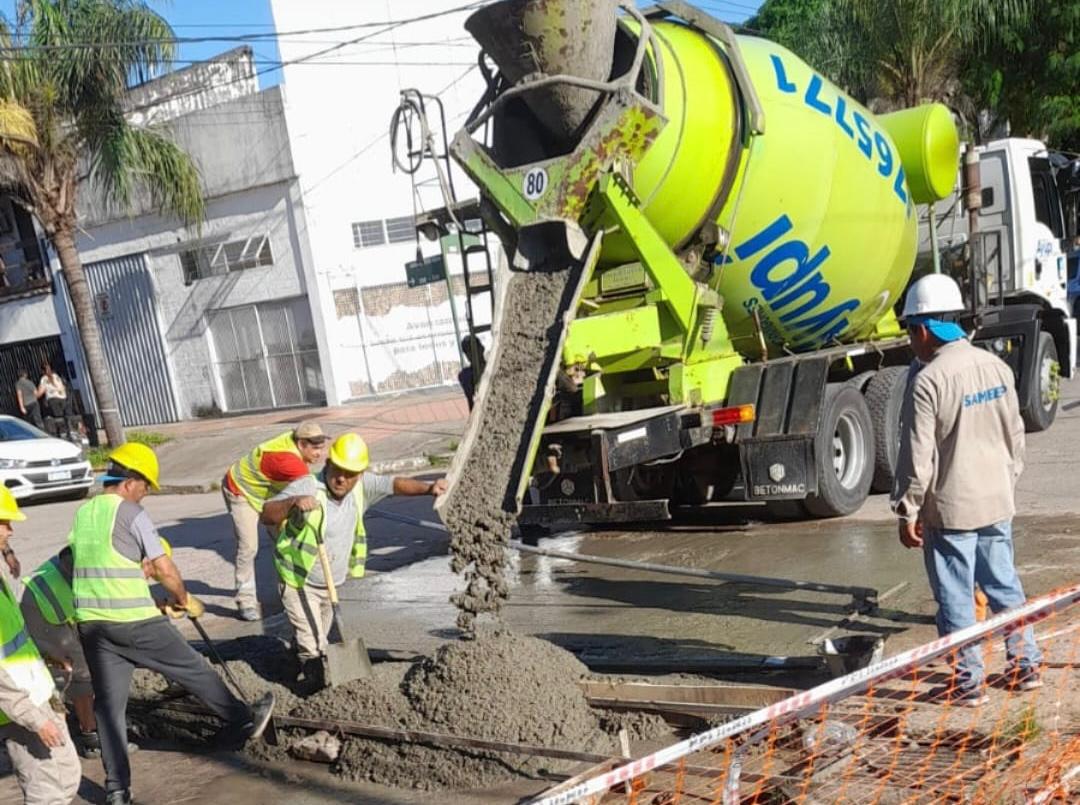 En 2024, Sameep realizó 265 bacheos en Resistencia y Barranqueras