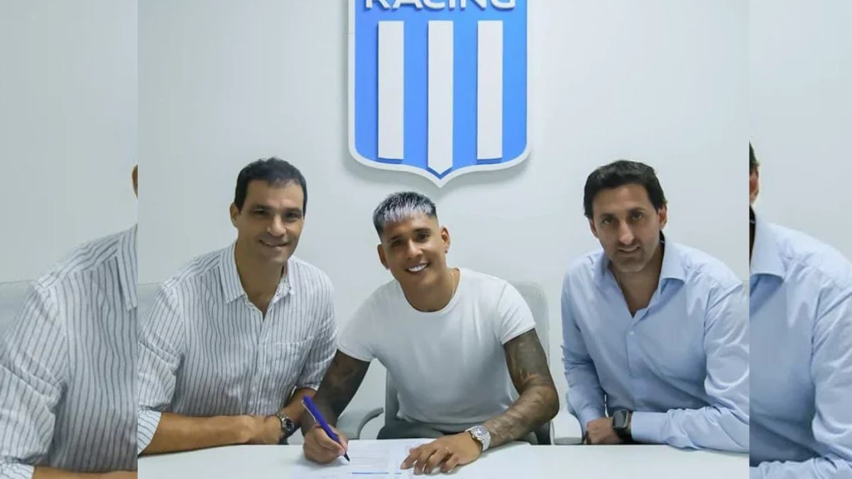 Racing Club presenta a Matías Zaracho: la firma que emociona a los hinchas