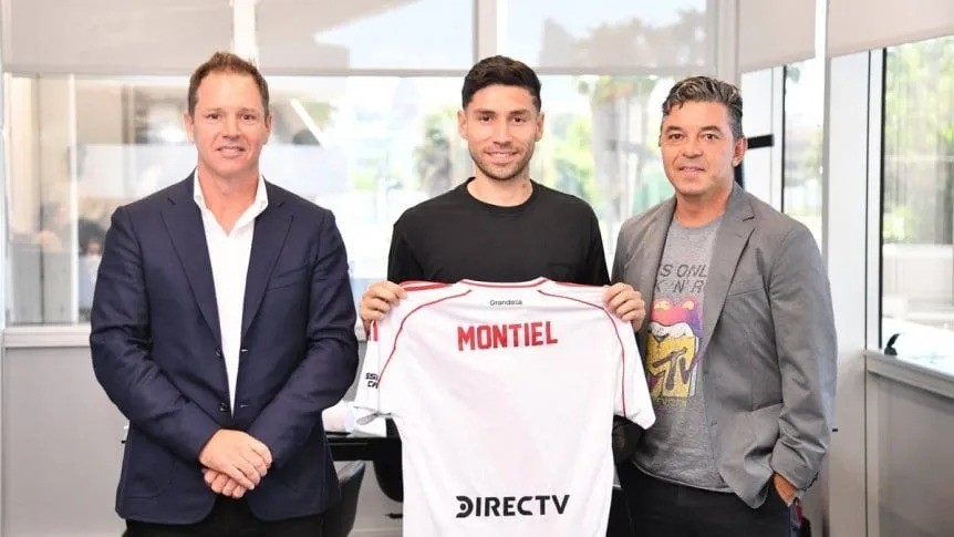 River presentó a Montiel y chicaneó al resto de los equipos