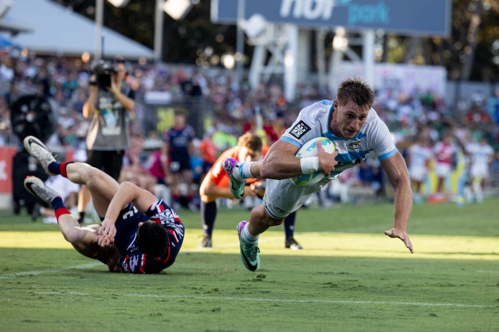 El seven de Los Pumas se impuso a Gran Bretaña y buscará el título el domingo