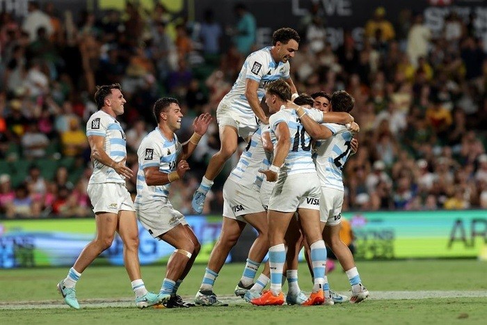 Los Pumas 7s se consagraron campeones en el Seven de Perth