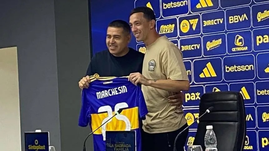 Boca presentó a Agustín Marchesín como refuerzo