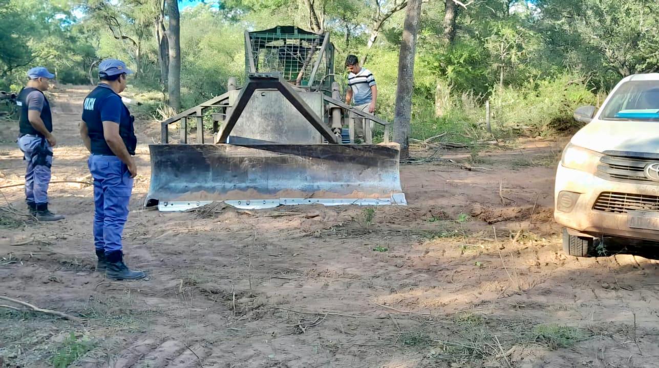   Bosques actúa para frenar desmontes ilegales en Fuerte Esperanza y en Taco Pozo