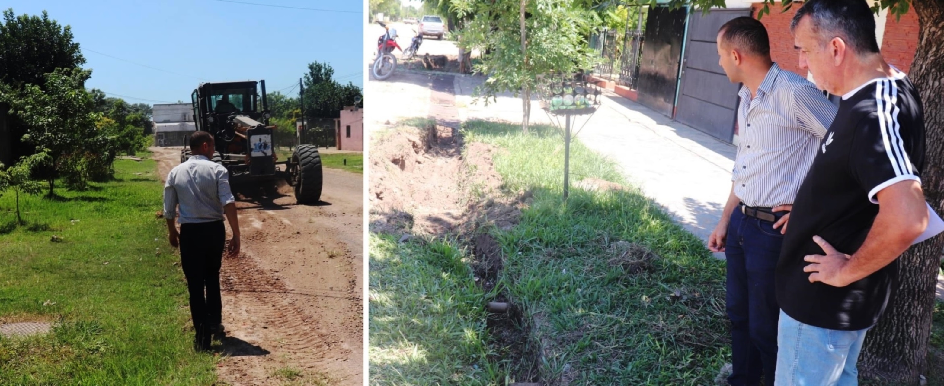 El municipio de Presidencia de la Plaza arrancó el año con arreglo de calles