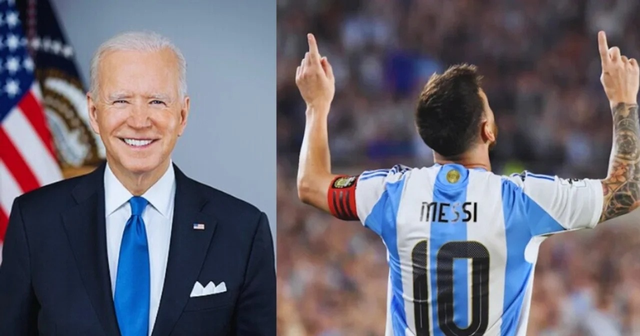 Biden entregará una importante distinción a Lionel Messi