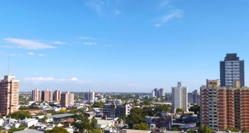 Jueves con cielo despejado y máxima de 36° en Resistencia