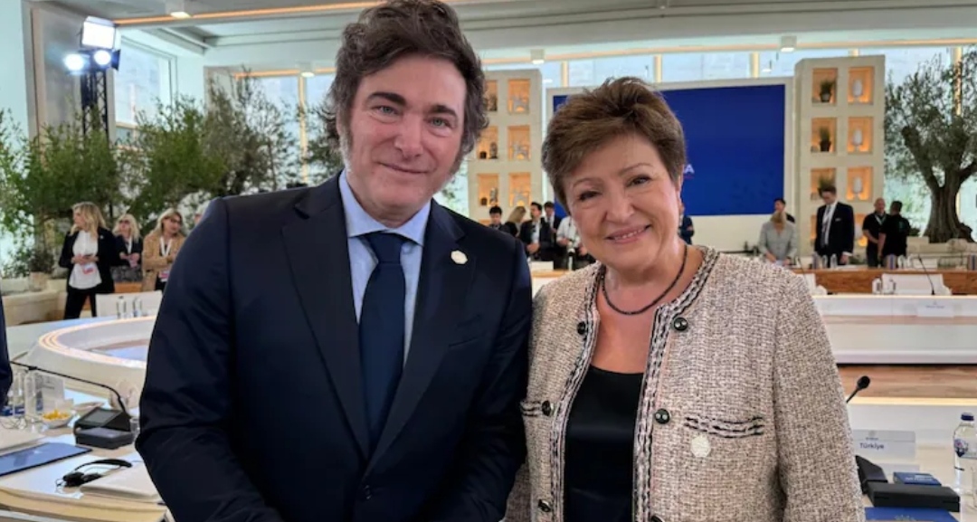 La jefa del FMI elogió la política económica de la gestión de Javier Milei: “Es impresionante”