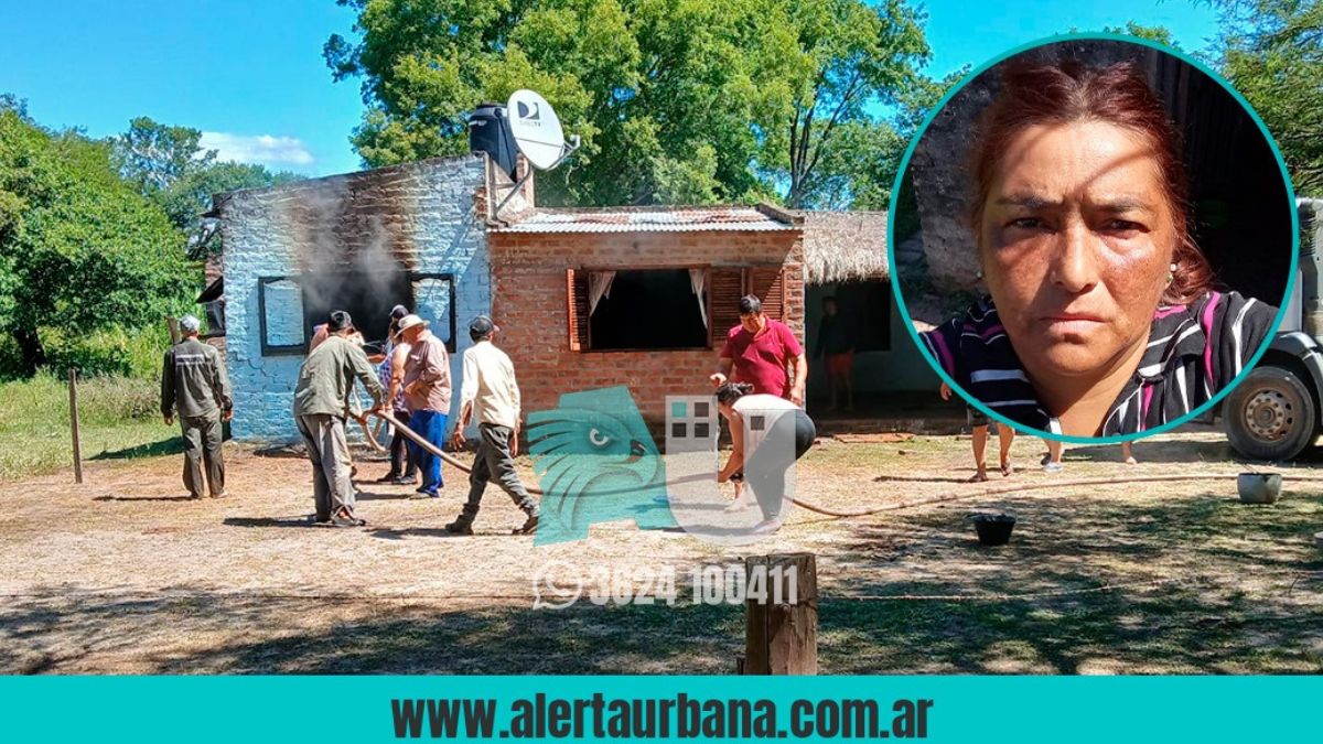 Un Incendio destruyó el hogar de una mujer de 85 años: la familia solicita colaboración para reconstruir su hogar