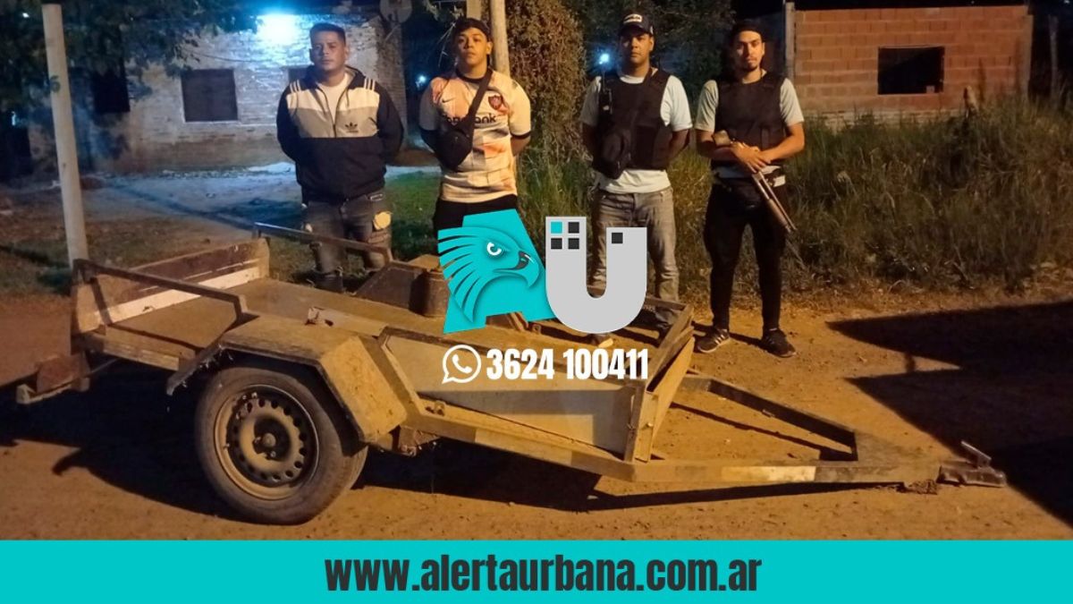 Operativo en Barranqueras: secuestran trailer robado y detienen al responsable