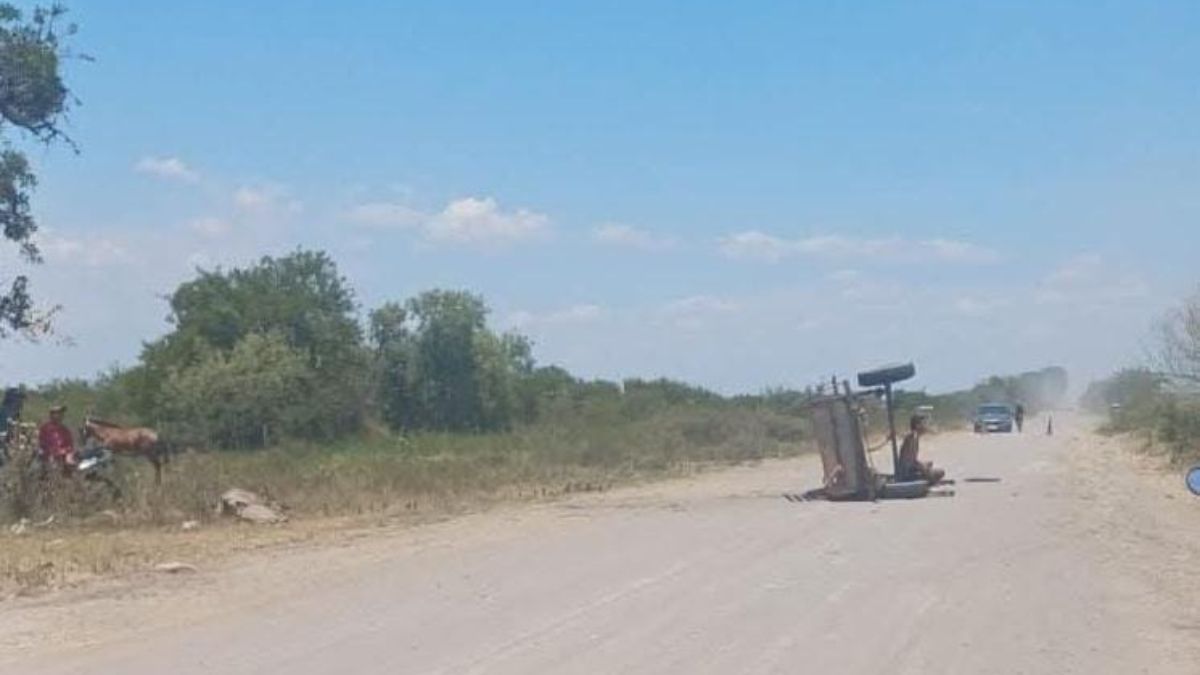 Tragedia en Resistencia: murió un nene al volcar el carro en el que viajaba junto a su hermano 