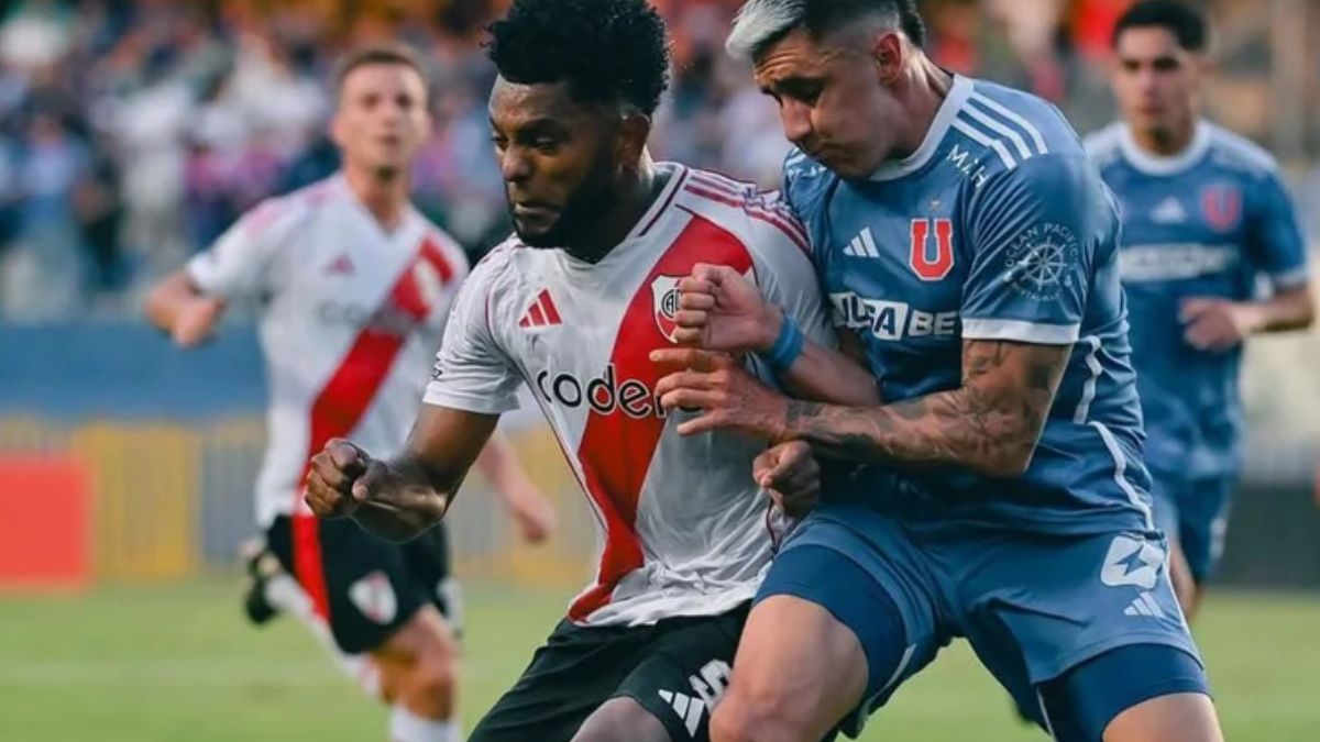 Triunfo agónico: River venció a Universidad de Chile