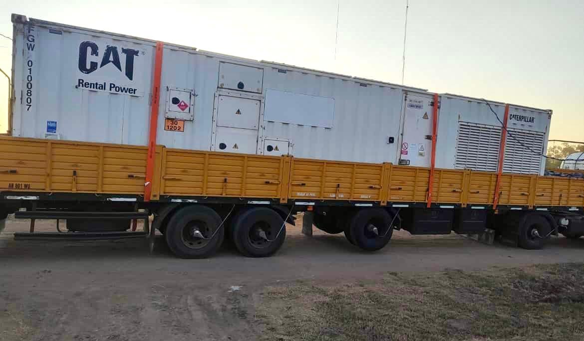  Llegaron generadores a El Impenetrable para mejorar el suministro de energía