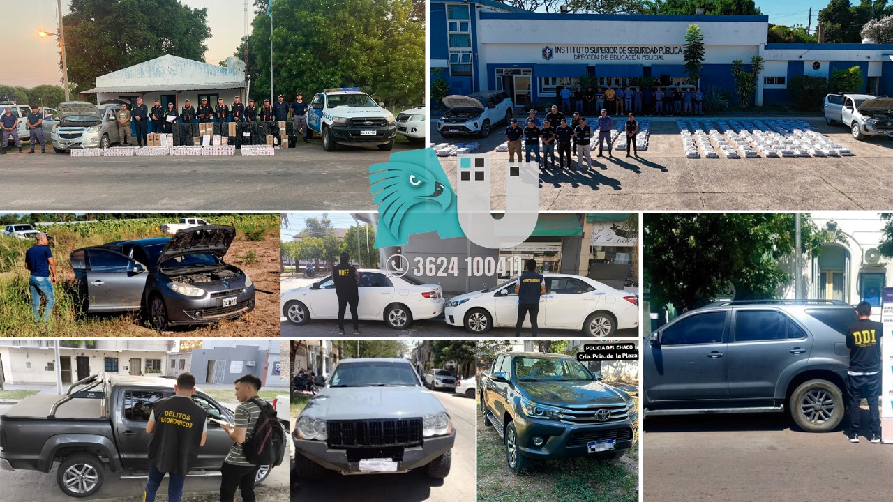 La Policía del Chaco lleva secuestrada, en lo que va del año, una docena de vehículos por pedido de la Justicia 