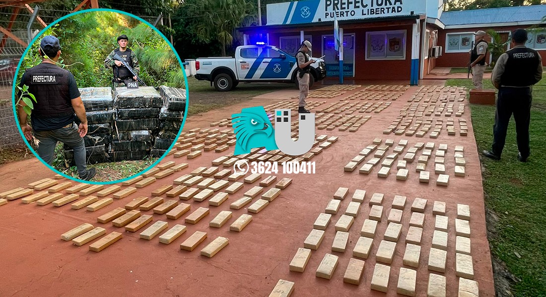 Secuestran 600 kilos de marihuana en Misiones
