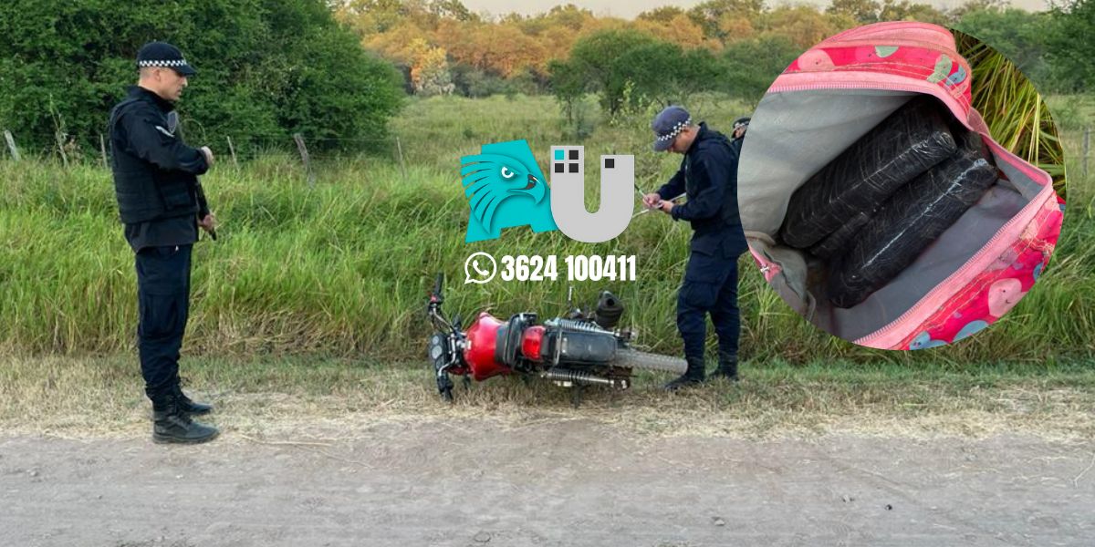 Persecución y decomiso de droga en ruta 7 en la zona de General San Martín