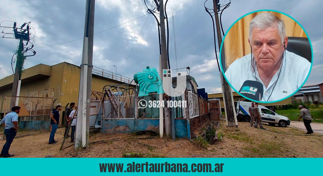 “Está casi toda la provincia sin agua”, aseguró el presidente de Sameep tras el incendio en una estación transformadora