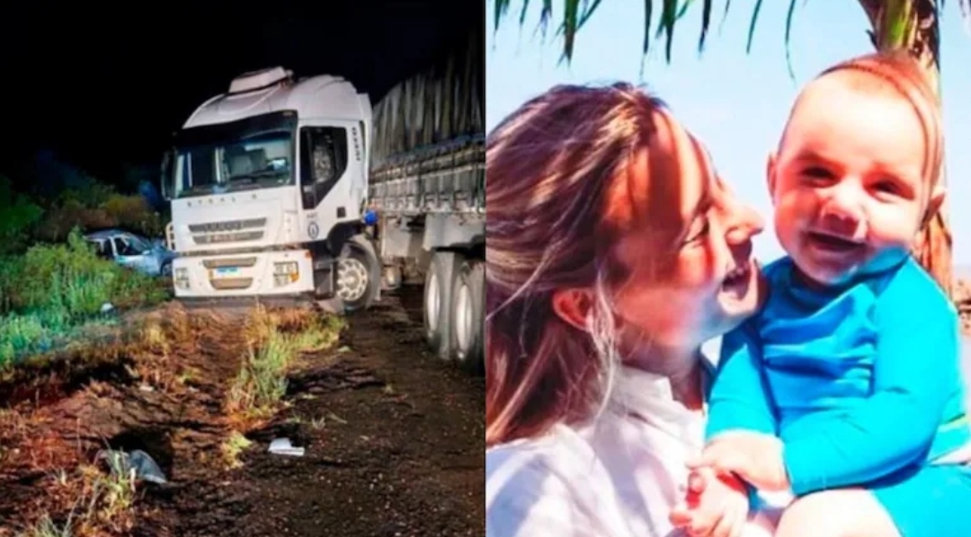 Una familia argentina que estaba de vacaciones en Brasil chocó con un camión y murió un nene de 3 años