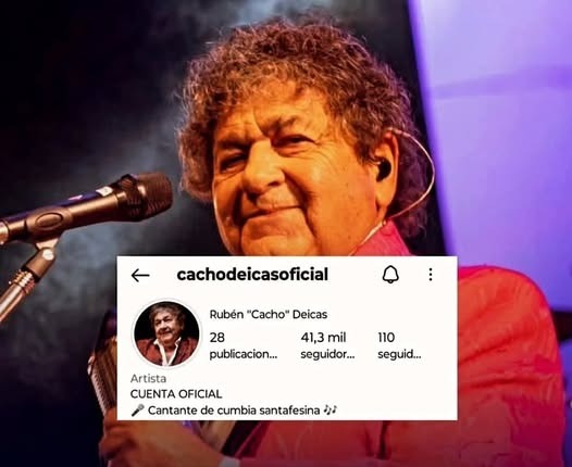 ¿Sin retorno?: “Cacho” Deicas eliminó de su perfil que es miembro de Los Palmeras 