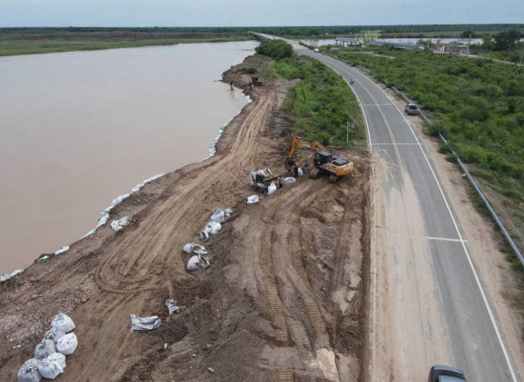 Río Bermejo: aseguran que la situación está contenida y califican de “exitoso” al operativo