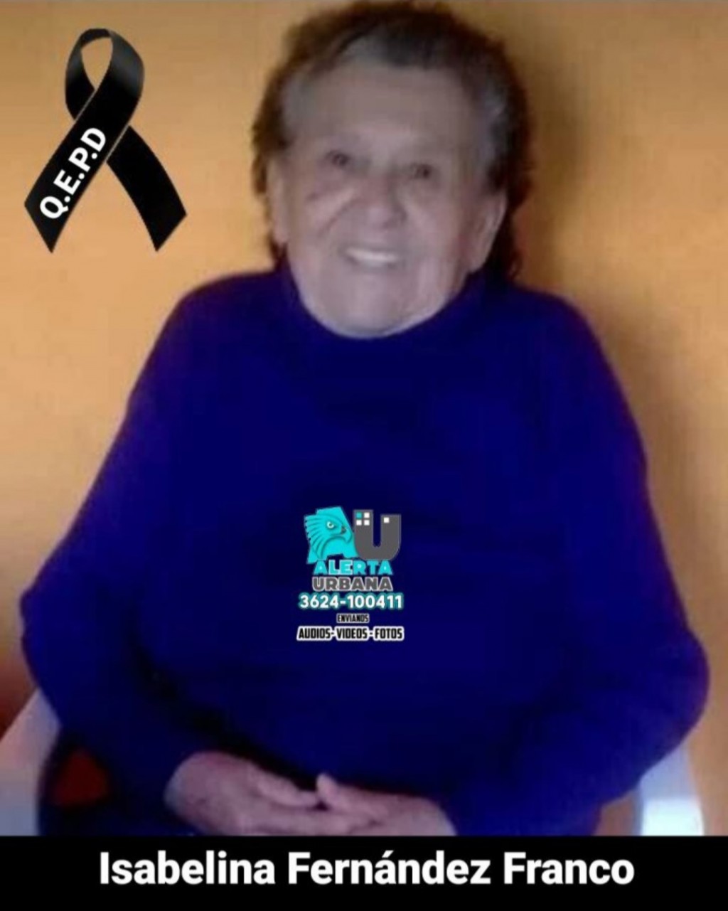 Barranqueras: Falleció la abuela con cáncer terminal que necesitaba asistencia médica