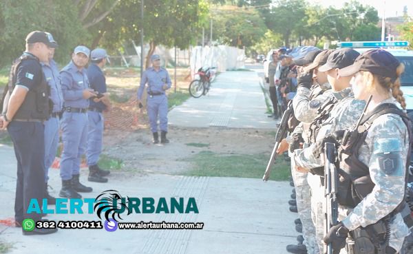 Resultados positivos en operativos barriales en zona Norte y Sur de Resistencia