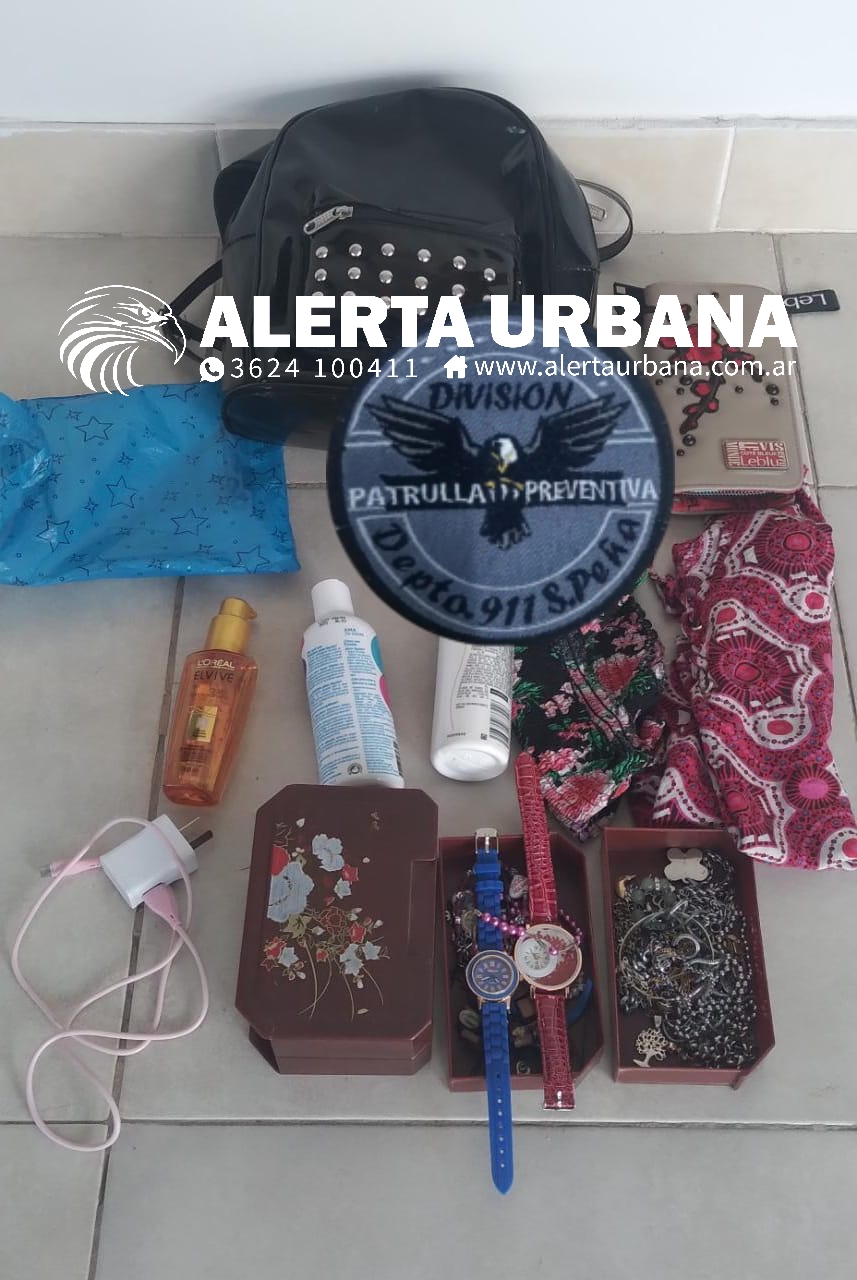 Sáenz Peña: dos arrebatadoras fueron detenidas luego de robarle la cartera a una adolescente