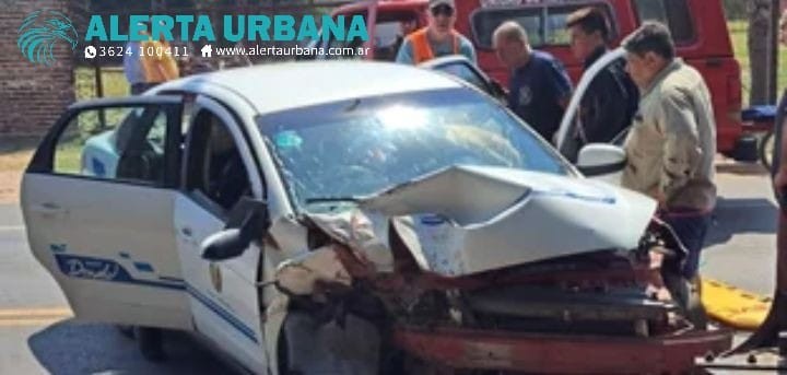 Corrientes: chocó contra un camión que estaba estacionado, hay cuatro personas heridas