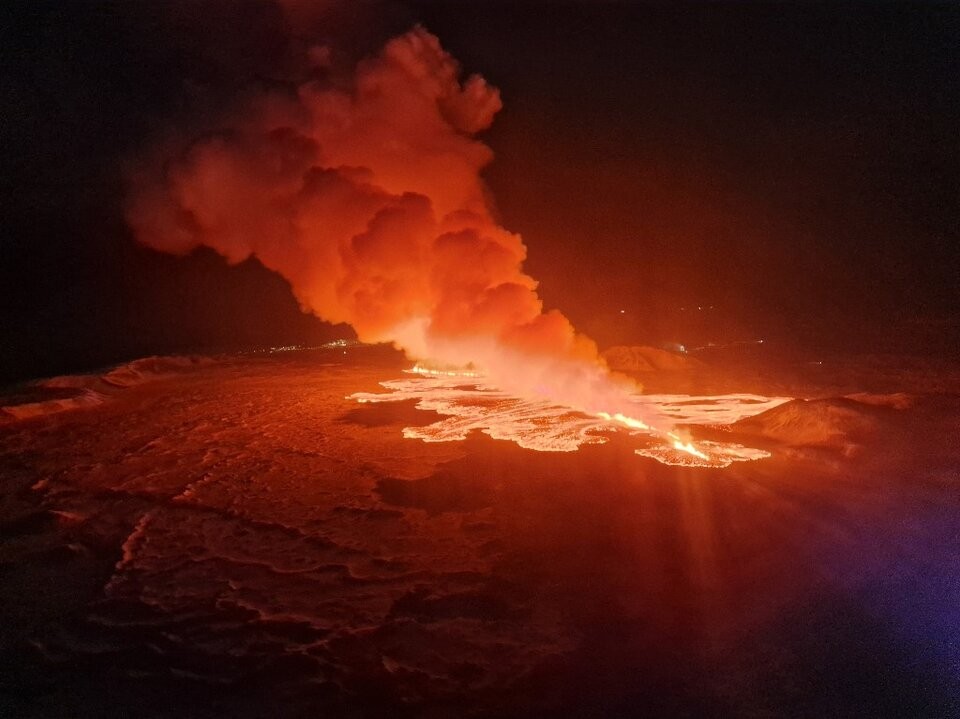 Islandia: una nueva erupción volcánica; 4.000 habitantes se evacuaron por precaución
