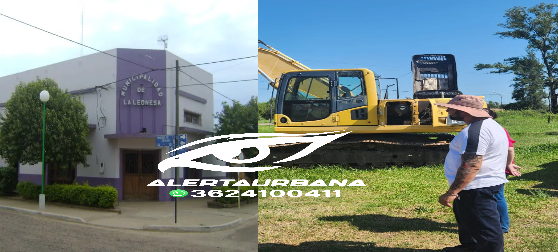 Finalmente el municipio de La Leonesa restituye la máquina excavadora a SAMEEP y además condona la deuda generada por su reparación y otros gastos