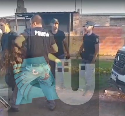 Escándalo familiar terminó con dos detenidas y policías lesionados 