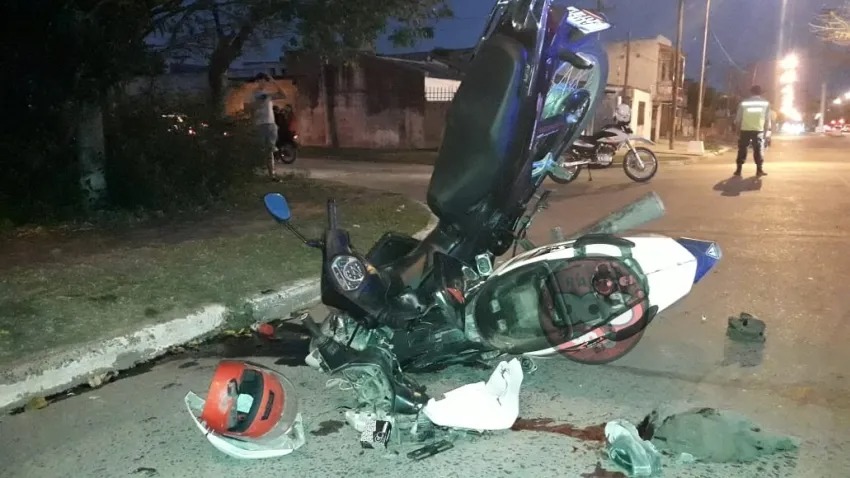 Falleció protagonista de un choque entre motos en Corrientes