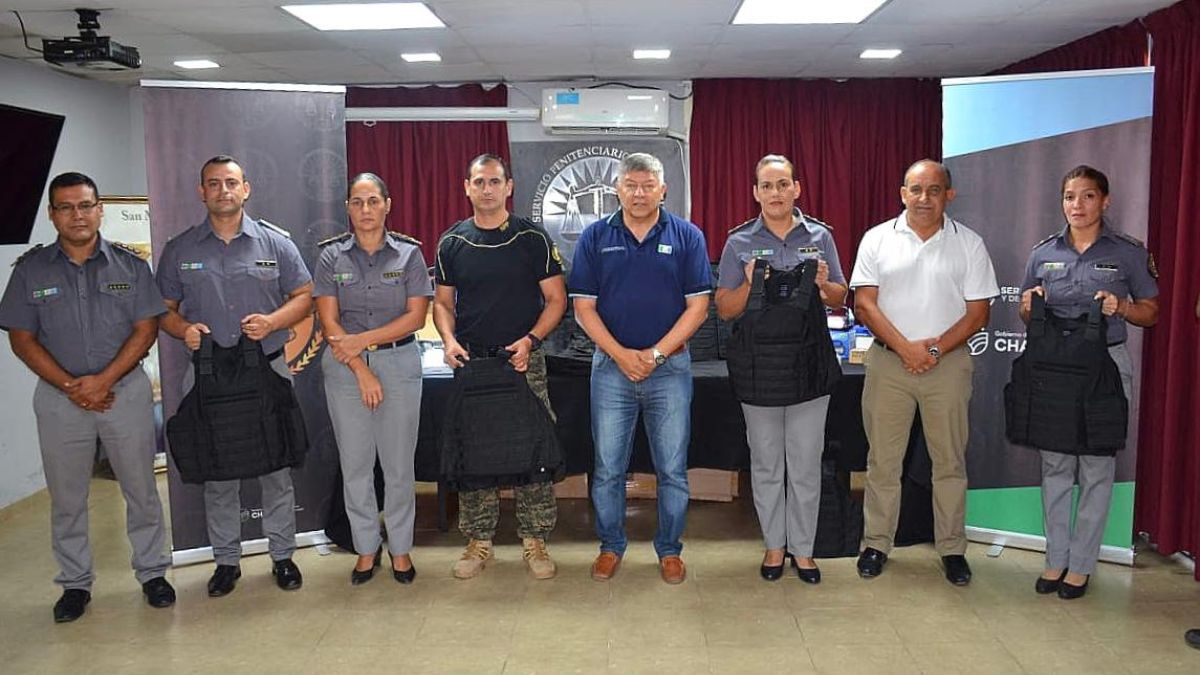 El Servicio Penitenciario Provincial recibió elementos de seguridad