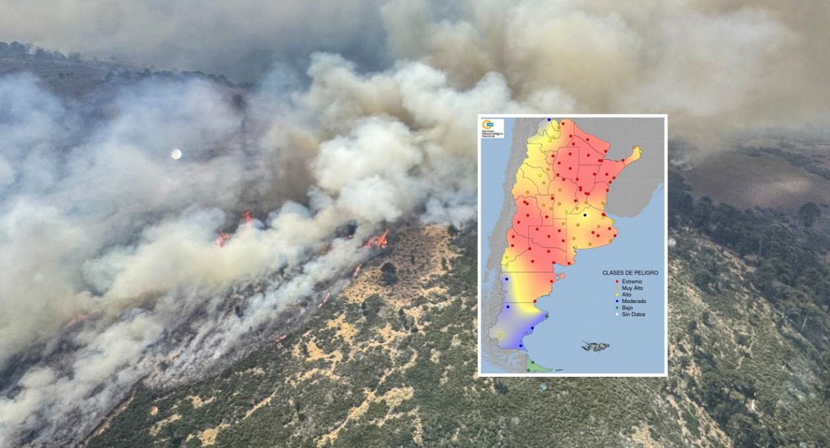 Argentina, bajo fuego: los incendios ya consumieron más de 270 mil hectáreas en Corrientes y la Patagonia