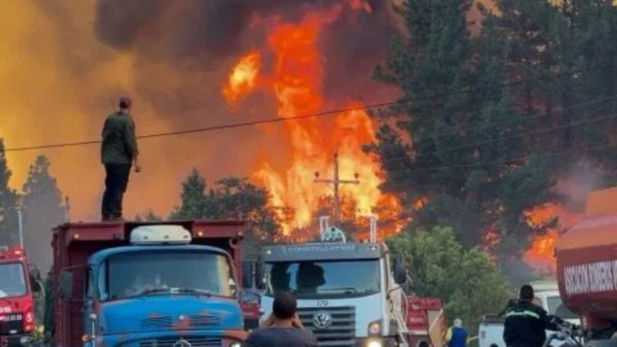 Buenas noticias: cuatro de los seis focos de incendio en El Bolsón ya están en fase de enfriamiento