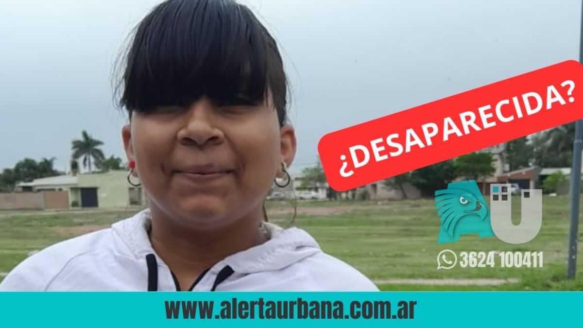 Buscan a Soledad Herrera, quien habría desaparecido hace tres meses del Hogar Niño Jesús de Charata