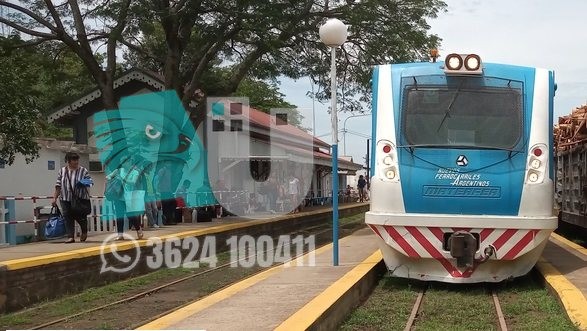 Vuelve a circular el tren metropolitano que une Barranqueras, Resistencia, Cacuí y Puerto Tirol