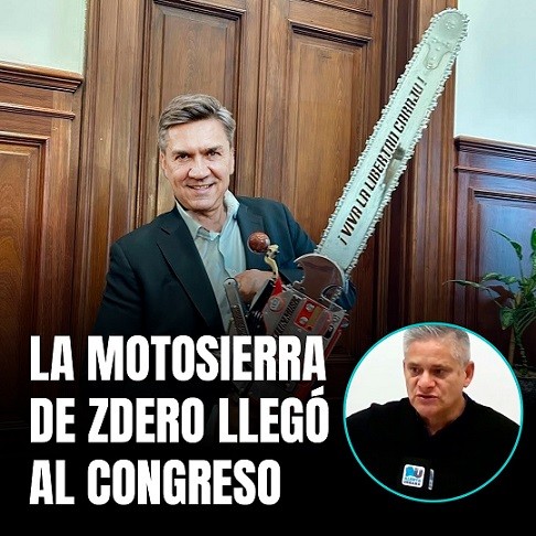 ¿La motosierra chaqueña llegó al Senado?