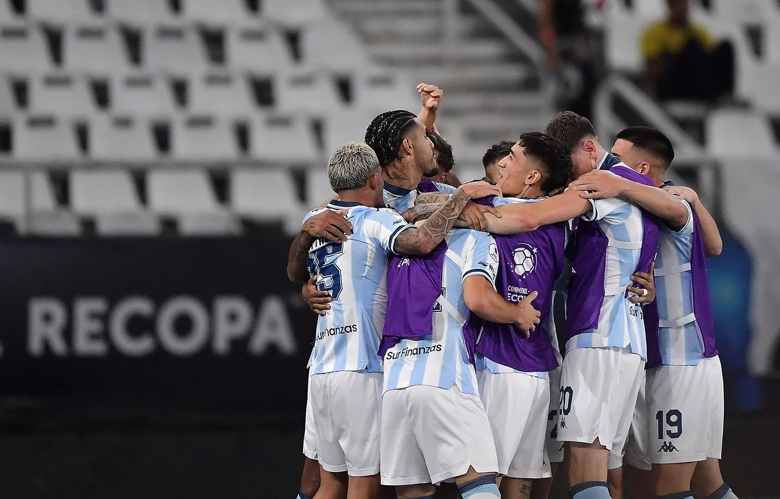 Racing venció a Botafogo y es el nuevo campeón de la Recopa Sudamericana