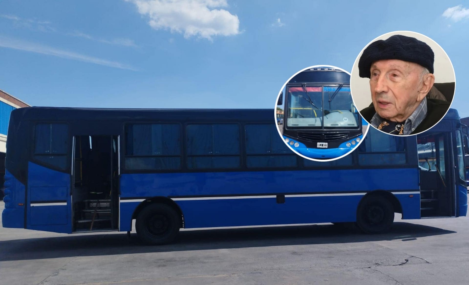 ¡Ídolo!: Luis Landriscina consiguió un colectivo para estudiantes de Mesón de Fierro