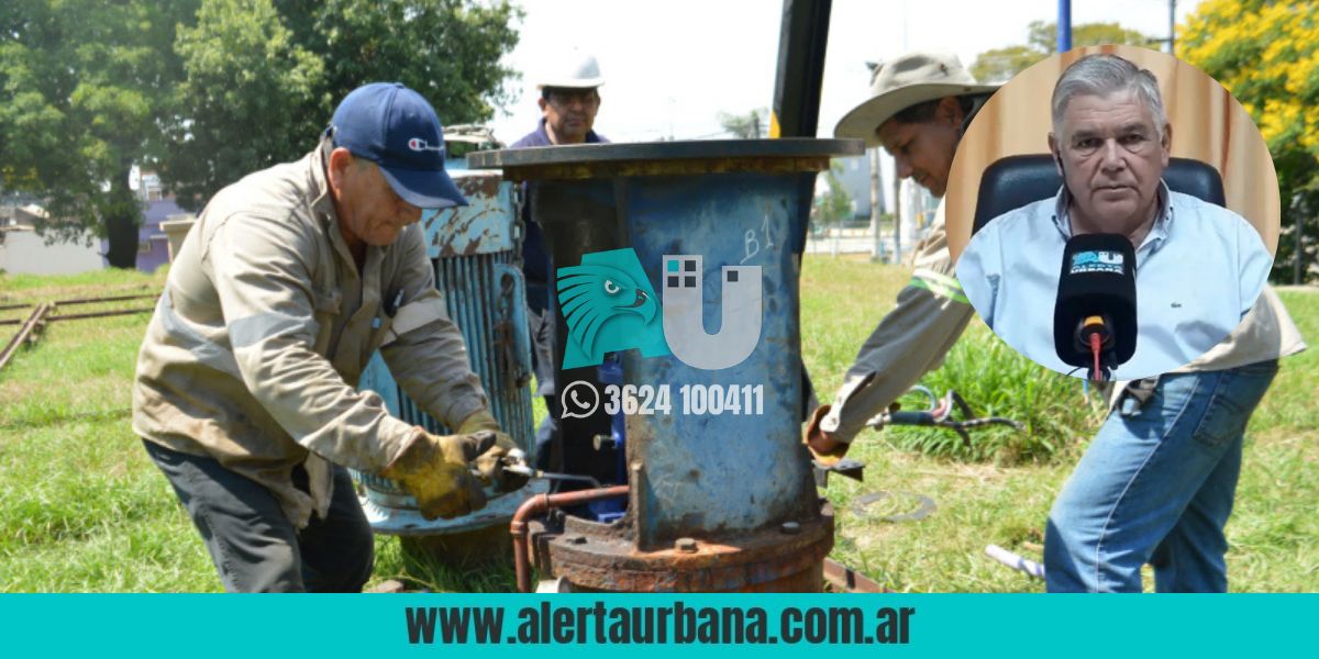  “Las bombas son de 1980 y esto afecta la distribución de agua”, señala Diez