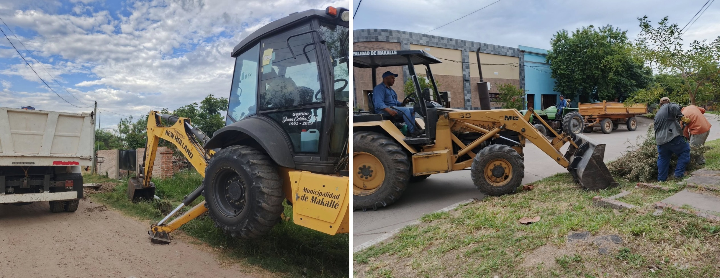 El municipio de Makallé avanza en limpieza y mantenimiento de espacios públicos