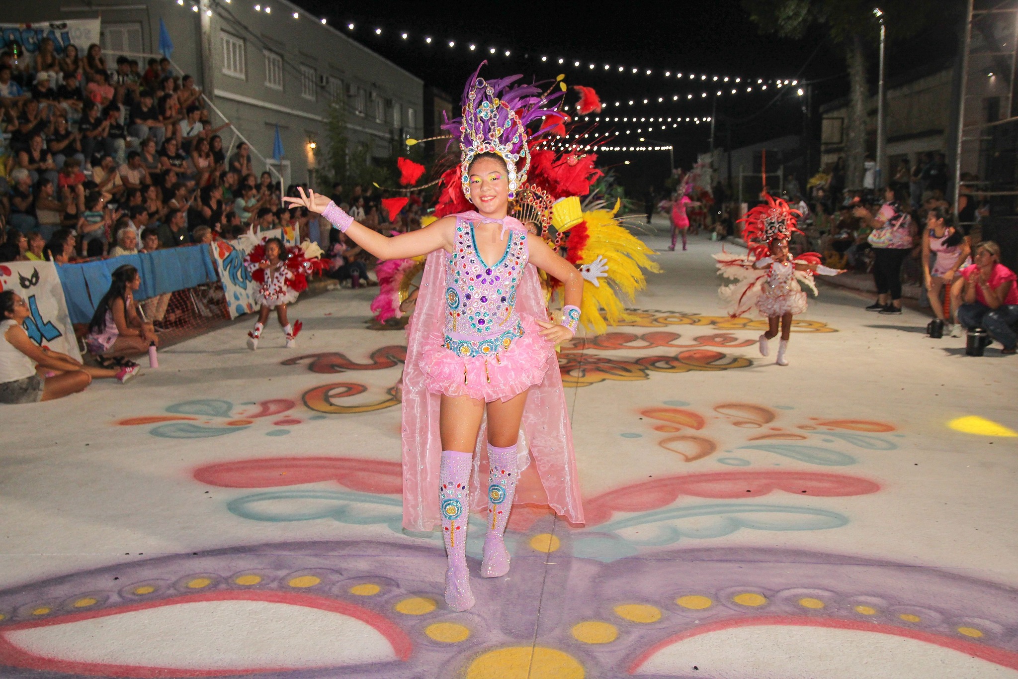 El municipio de Makallé destacó la triple jornada de carnavales 
